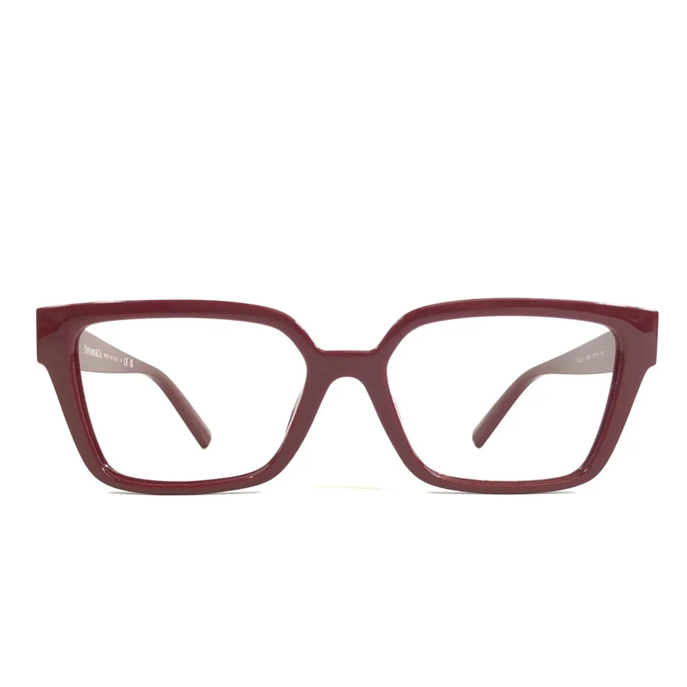 Tiffany & Co. Eyeglasses Frames TF2232-U 8366 Fired Brick Gold Logos 53-16-140